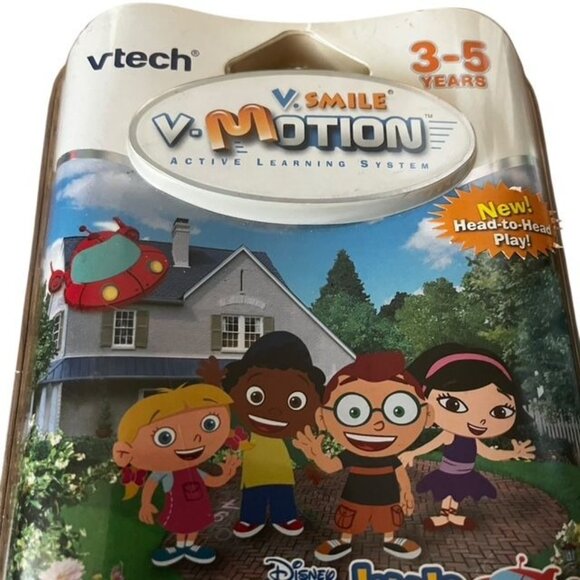 VTech V.Smile V.Motion Disney Little Einsteins Video Learning Cartridge New - Picture 2 of 4